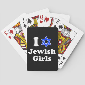 I Liebe Jüdische Mädchen Spielkarten