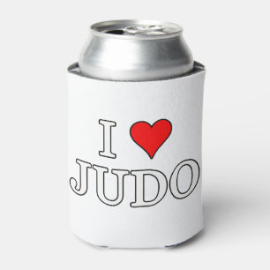 I Liebe Judo Dosenkühler
