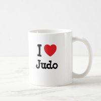 I Liebe Judo heart custom personalisiert