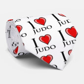 I Liebe-Judo Krawatte (Gerollt)