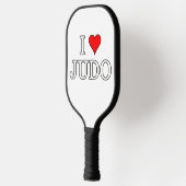 I Liebe Judo Pickleball Schläger (Links)
