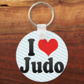I Liebe Judo Schlüsselanhänger (Vorderseite)