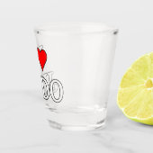 I Liebe Judo Schnapsglas (Rechts)