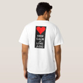 I LIEBE-JUDO T-Shirt (Schwarz voll)