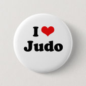 I Liebe-Judo-T-Shirt Button (Vorderseite)