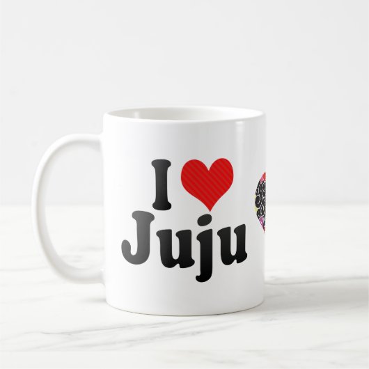 I Liebe Juju Kaffeetasse (Links)