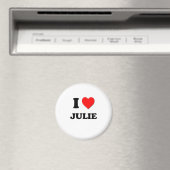 I Liebe Julie Magnet (In Situ (Geschirrspüler))
