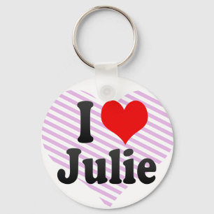 I Liebe Julie Schlüsselanhänger