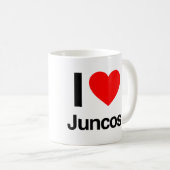 i Liebe Juncos Kaffeetasse (VorderseiteRechts)