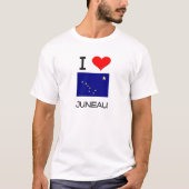 I Liebe JUNEAU Alaska T-Shirt (Vorderseite)
