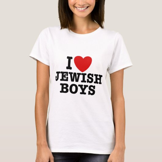 I Liebe Jungen T-Shirt (Vorderseite)
