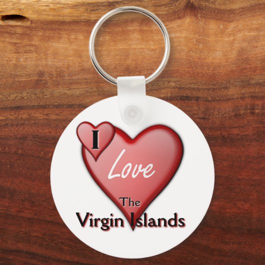 I LIEBE JUNGFRAUEN SCHLÜSSELANHÄNGER (Vorderseite)