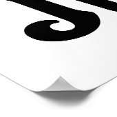 I Liebe Justin Poster (Ecke)