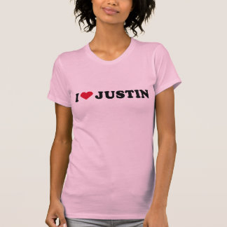 I LIEBE JUSTIN T-Shirt