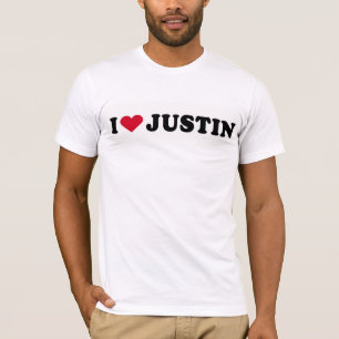 I LIEBE JUSTIN T-Shirt