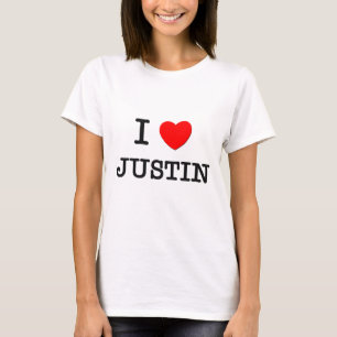 I Liebe Justin T-Shirt