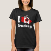 I Liebe Justin Trudeau T-Shirt (Vorderseite)