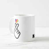 I LIEBE K-DRAMA Kaffee Tasse (Vorderseite Links)