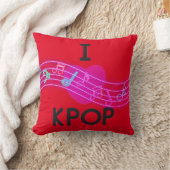 I Liebe K-Pop Kissen (Decke)