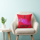 I Liebe K-Pop Kissen (Stuhl )