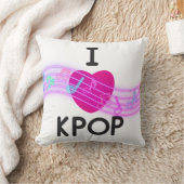 I Liebe K-Pop Kissen (Decke)