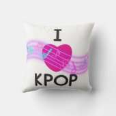 I Liebe K-Pop Kissen (Rückseite)