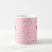I Liebe K-Pop Pink Finger Herz BlackPink Kaffeetasse (Mittel)