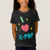 I LIEBE K-POP T-Shirt (Vorderseite)