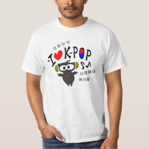 I Liebe K-POP TXT OWL VECTOR Value T - Shirt