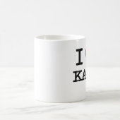 I Liebe Kaba Kaffeetasse (Mittel)