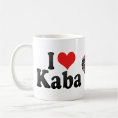 I Liebe Kaba Kaffeetasse (Links)