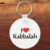 I Liebe Kabbalah Schlüsselanhänger (Vorderseite)