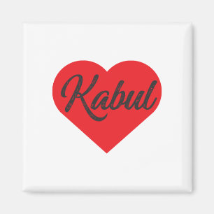 I Liebe Kabul - Afghanistan Magnet