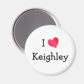 I Liebe Kachley Magnet (Vorderseite/Rückseite)