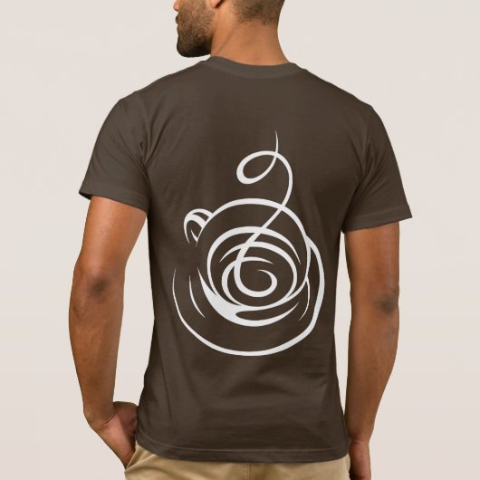 I Liebe Kaffee 04 T-Shirt (Rückseite)
