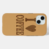 I Liebe Kaffee Case-Mate iPhone Hülle (Rückseite (Horizontal))