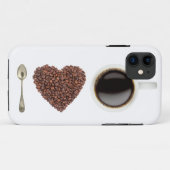 I Liebe Kaffee Case-Mate iPhone Hülle (Rückseite (Horizontal))