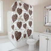 I Liebe Kaffee Duschvorhang (Beispiel)