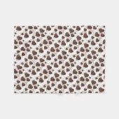 I Liebe-Kaffee!! Fleecedecke (Vorderseite (Horizontal))