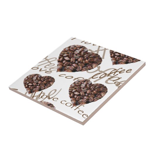 I Liebe-Kaffee!! Fliese (Seite)