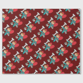 I Liebe Kaffee Geschenkpapier (Flach)