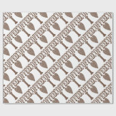 I Liebe Kaffee Geschenkpapier (Flach)