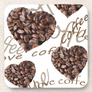 I Liebe-Kaffee!! Getränkeuntersetzer