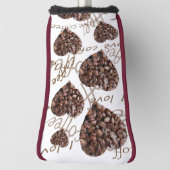 I Liebe Kaffee Golf Headcover (Rotieren 90)