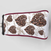 I Liebe Kaffee Golf Headcover (Vorderseite)