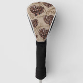 I Liebe Kaffee Golf Headcover (Vorderseite)