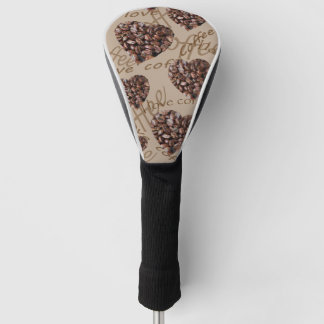 I Liebe Kaffee Golf Headcover