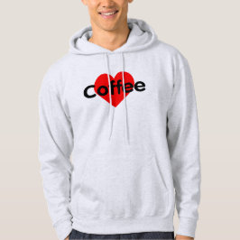 I Liebe Kaffee Hoodie