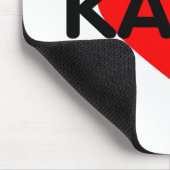 I Liebe Kaffee - Kaffe Mousepad (Ecke)
