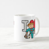 I Liebe Kaffee Kaffeetasse (VorderseiteRechts)